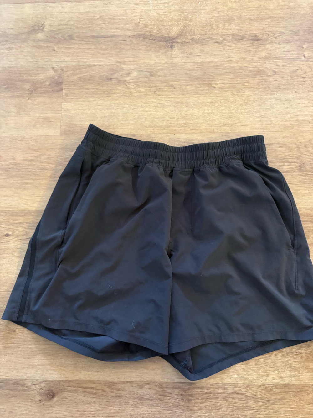 Lulu Lemon Black Men's Athletic Shorts